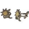 Epic Militaria German WW2 Style Edelweiss gemelli con una confezione regalo