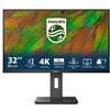 PHILIPS MONITOR 32 LED VA 4K UHD 16:9 4MS 350 CDM, PIVOT, DP/HDMI, MULTIMEDIALE