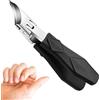 Générique Tagliaunghie incarnite - Strumento di pedicure professionale, tagliaunghie precise antiscivolo | pinza smussata in acciaio inossidabile, taglio efficace unghie spesse con uso quotidiano, cura igiene