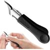 Generic Clip per unghie - Cura professionale delle unghie con bocchino extra largo | Impugnatura comoda taglierina per dita di precisione per uomini anziani e donne Big Nails Trimmer per viaggi a casa