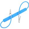 GALPADA Clip per Sciarpa in Metallo Catena Piatta in Silicone e Doppia Testa, Morsetto Morbido e Resistente per Cliniche e Ambienti Professionali