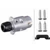 HELLA Cappuccio/Spina - 12V - 7a... poli - Spina: Spina piatta | 8JA 001 918-011