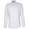Seidensticker , Camicia da Uomo Business X-Slim a Maniche Lunghe Kent Collar, Collo Kent, Senza Stiratura, 100% Cotone, Azzurro, 42