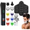Generic Tremmer A Barba | Rasori Per La Barba Del Trimmer Elettrico - Ritagli Di Capelli Impermeabili Ricaricabili, Kit Di Toelettatura Questo Kit Di ToelettatRasoio Elettrico Per Orecchio, Viso, Corpo, Baffi