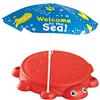 Sabbiera per Bambini con Coperchio per Giochi D'acqua, Tavolo Da Sabbia