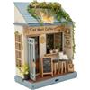 Modellino di Caffetteria Decorativo Miniature Fai da Manuale per Tempo Libero
