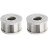 SXEZYEYO Accessori Filtri HEPA Ricambi ，Compatibile Con JIMMY ，JV85 / JV85 Pro / H9 Pro / H9 Flex / H10 Flex / H10 Pro ，Aspirapolvere(2pcs)