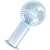Generic Ventilatore portatile, 3 velocità, regolabile, silenzioso, ricaricabile tramite USB, ventilatore da viaggio personale, per uso esterno, interno, scuola, casa, viaggi, escursioni, pendolari, campeggio