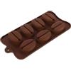 MUELODSIC Stampo Silicone Chicchi Caffè Cavità Flessibile per Cioccolato Dolci Ghiaccio e Caramelle Lavabile in Lavastoviglie per Decorazioni Torte e Candy DIY