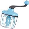Generic Miscelatore a manovella - Frusta di grande capacità da 1500 ml, sbattitore manuale, montalatte, struttura in ABS PET, gadget da cucina da 12,5 cm | Strumento di cottura efficiente per cuocere l'impast