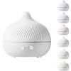 Generico Diffusore di olio elettrico - Umidificatore plug-in USB con luce ambientale a 7 colori | Diffusore di aromi a fredda per profumare la casa, soggiorno, caminetto, scrivania, hotel, centro