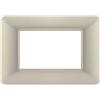 Mapam placca sabbia 3 posti compatibile Bticino Matix - JOY-P5003-SA