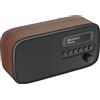 Viewquest VQ - Radio - Radio da cucina - Radio digitale e FM Dexter DAB/DAB+ in noce con Bluetooth