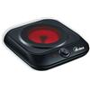 ARDES CERAMICO - Fornello elettrico a infrarossi 1200W, piastra in vetroceramica Ø19 cm, termostato regolabile, design compatto