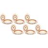 THUN - Set Piatti 18 pezzi con Tulipani, D20,5 / D27 / D19