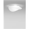 Vistosi BALAN PLAFONIERA APPLIQUE M BIANCO LUCIDO E BIANCO OPACO 1 L22GG LED 2700K 19W 2850lm DIMMERABILE