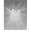 Vistosi GIOGALI APPLIQUE A PARETE BIANCO E CROMO LUCIDO 1 LUCE ATTACCO E14
