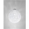 Vistosi RINA LAMPADA DA SOFFITTO 42 BIANCO MURRINA BIANCO OPACO 3 LUCI ATTACCO E27