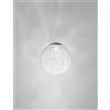 Vistosi RINA SOSPENSIONE 25L BIANCO MURRINA NICKEL NERO SATINATO L22CC LED 2700K 12W 1500lm DIMMERABILE