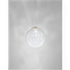 Vistosi RINA SOSPENSIONE 25L BIANCO MURRINA OTTONE LUCIDO 2 L32CC LED 3000K 12W 1600lm DIMMERABILE