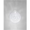 Vistosi RINA SOSPENSIONE 35L BIANCO MURRINA BIANCO OPACO 1 L3226 LED 3000K 16W 2000lm DIMMERABILE
