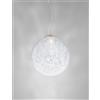 Vistosi RINA SOSPENSIONE 35L BIANCO MURRINA OTTONE LUCIDO 2 L3226 LED 3000K 16W 2000lm DIMMERABILE