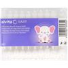 Alvita baby bastoncini cotonati 60 pezzi
