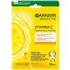 GARNIER - Skinactive - maschera idratante in tessuto arricchita con vitamina C