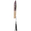 Artibetter Ventaglio Pieghevole Vintage in Legno e Stoffa Nero, Design Giapponese Semplice e Pratico, Facile da Trasportare per Danza e Decorazione Domestica