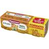 PRINCES ITALIA SpA Plasmon Omogeneizzato 4 Frutti, 3 x 80 g