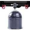 Generic Tappi per Barra di Traino - Coperture a Sfera per Barra di Traino, Tappo Protettivo per Estremità Barra di Traino | Protezione Universale da 50mm per Gancio Caravan Rimorchio Sfera di Traino