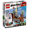 Lego Angry Birds 75825 - Nave dei Pirati dei Maiali, Gioco di Costruzioni