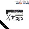 Prodotto senza marchio Roland JUNO-D7 [supporto tastiera a forma di X + panca + cavo + set...