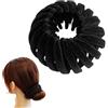 Generic Clip per capelli - Fermagli per capelli a d'ape, fermagli per capelli alla moda ed eleganti | Forcina antiscivolo con tre file di denti all'interno, supporto magico per coda di cavallo