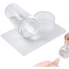Generic Stampante Per Unghie A Punta Francese - Kit Di Strumenti Di Stampa Per Chiodi Punta In Silicone Silicone - Per La Stampa Di Arte Di Decorazione Manicure Per Vacanze