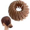 Generic Clip per capelli - Fermagli per capelli a d'ape, fermagli per capelli alla moda ed eleganti | Forcina antiscivolo con tre file di denti all'interno, supporto magico per coda di cavallo