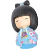 HOLIDYOYO Decorazione per bambola kimono giapponese, tradizionale kimono in resina, statuetta da tavolo, statuetta da collezione, decorazioni per auto