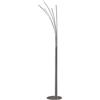 Lindby Lampada da terra boba - Design - Alluminio,Acciaio,Plastico - Acciaio/Bianco - Oblungo Non sostituibile Max. 5 x 23.8 23.8