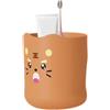 Generic Bicchiere per spazzolino da denti per bambini - Bicchiere con supporto per dentifricio da cartone animato da 300 ml | Accessori da bagno durevoli e infrangibili per ragazzi e ragazze, design adorabile