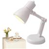 Generico Studio Della Lampada Da Tavolo - Luce Notturna LED Compatta ABS, Luminosità Regolabile | Decorazione Del Desktop Portatile A Luce Calda, Tasche Per La-Luce Del Compito Energetico, Camera Da Letto, Ill