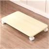 CWCQGH Carrello Porta Stampante Mobile a 1 Livello con Ruote bloccabili e ripiano per Piccoli spazi, Colore Giallo, Ideale per Ufficio Domestico o casa, salvaspazio, da posizion,Yellow-E-60 * 35