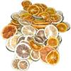 Deko AS GmbH Potpurri 22840-7254 agrumi giallo-verde-arancio-rosso decorazione potpourri miscela frutta decorazione natalizia essiccata 1 sacchetto da 250 g