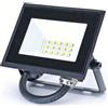 Aigostar Faro proiettore Led Slim 10W Nero da esterno IP65 Bianco neutro 4000K Aigostar