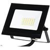 Aigostar Faro proiettore Led Slim 20W Nero da esterno IP65 Bianco freddo 6500K Aigostar