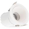 iSG Lighting Faretto Led da incasso Cobve 7W Rotondo Cornice bianca Apertura 36 gradi CCT temperatura colore regolabile iSG Lighting