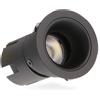 iSG Lighting Faretto Led da incasso 7W Rotondo Orientabile Cornice nera Apertura 36 gradi CCT temperatura colore regolabile iSG Lighting