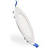 iSG Lighting Faretto Led da incasso Slim Serie Pro 6W Rotondo Cornice bianca Apertura 120 gradi CCT temperatura colore regolabile iSG Lighting