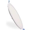 iSG Lighting Faretto Led da incasso Slim Serie Pro 25W Rotondo Cornice bianca Apertura 120 gradi CCT temperatura colore regolabile iSG Lighting