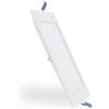 iSG Lighting Faretto Led da incasso Slim Serie Pro 12W Quadrato Cornice bianca Apertura 120 gradi CCT temperatura colore regolabile iSG Lighting
