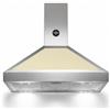 Bertazzoni La Germania K90AMHCRA/19 Cappa Aspirante a parete 90 cm Classe A Crema, Acciaio inossidabile